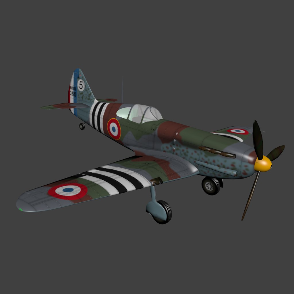 Dewoitine D.520 preview image 1